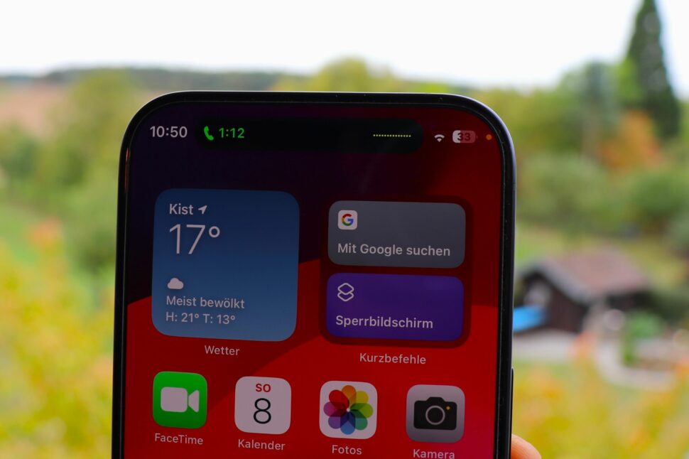 iPhone 15 Pro Test Produktfotos Notch 3