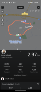 Amazfit Active Test Screenshot GPS Vergleich 4