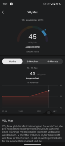 Amazfit Active Test Screenshot Gesundheitsmanagement 7