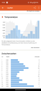 Amazfit Active Test Screenshot Joggen Vergleich 1