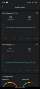 Amazfit Active Test Screenshot Joggen Vergleich 5