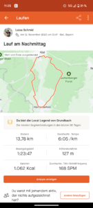 Amazfit Active Test Screenshot Joggen Vergleich 7