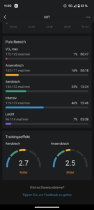 Amazfit Active Test Screenshot Workout 3