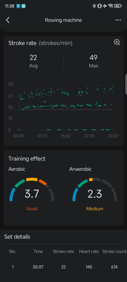 Amazfit Bip 5 Trainingsuebersicht 5