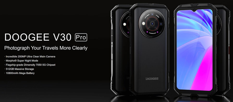 Doogee V30 Pro vorgestellt Head