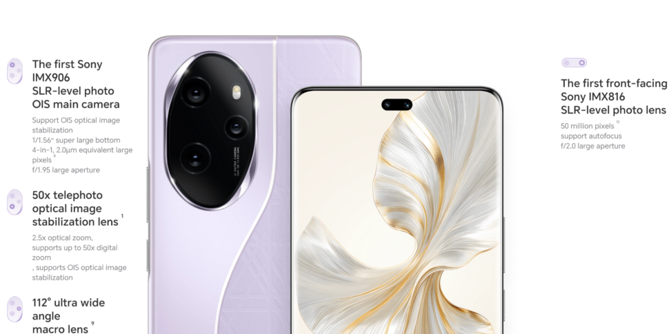 Honor 100 Pro vorgestellt Kamera