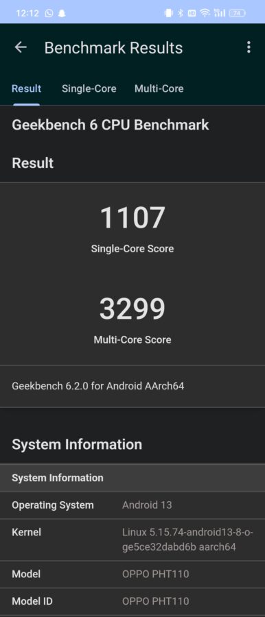 Oppo Find N3 Flip Benchmarks 4