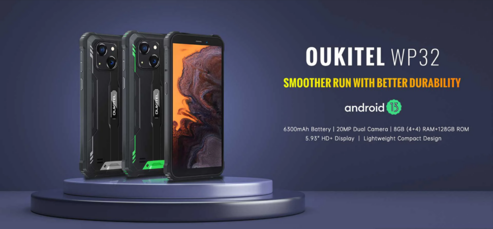 Oukitel WP32 Banner