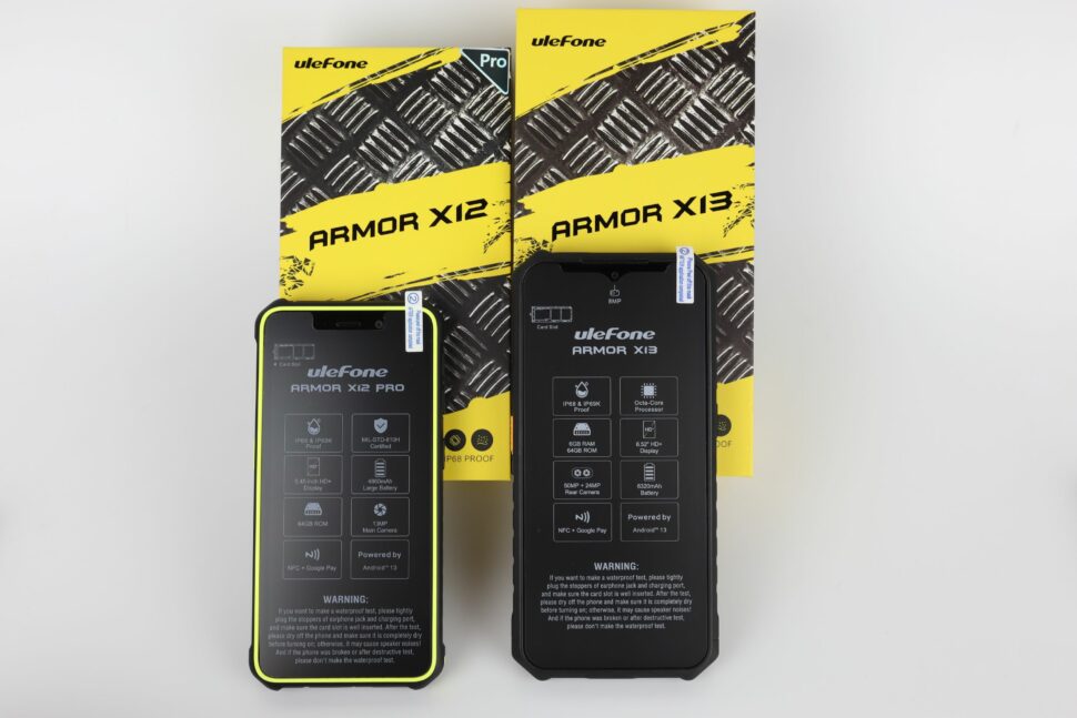 Ulefone Armor X12 Pro X13 Test Vergleich 3