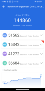 Vergleich Ulefone Armor X12 Antutu10