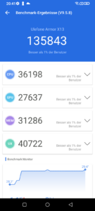 Vergleich Ulefone Armor X13 Antutu9