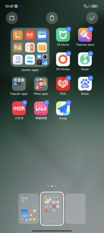 Kurzerhand alle Apps desintallieren Hypr OS 2