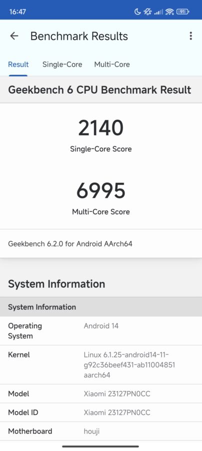 Xiaomi 14 Snapdragon 8 Gen 3 Benchmarks 3