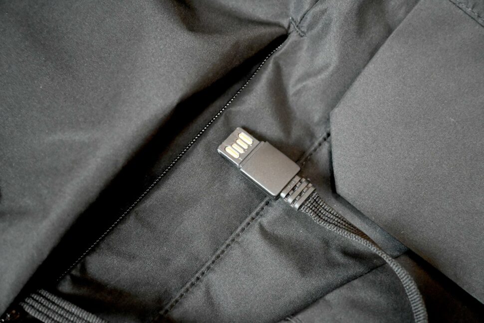 Xiaomi 90Go Heizjacke USB Anschluss