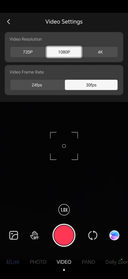 Zhiyun ZY Cami App 2