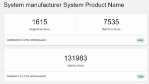 PC Redaktion 2023 geekbench mathias becker