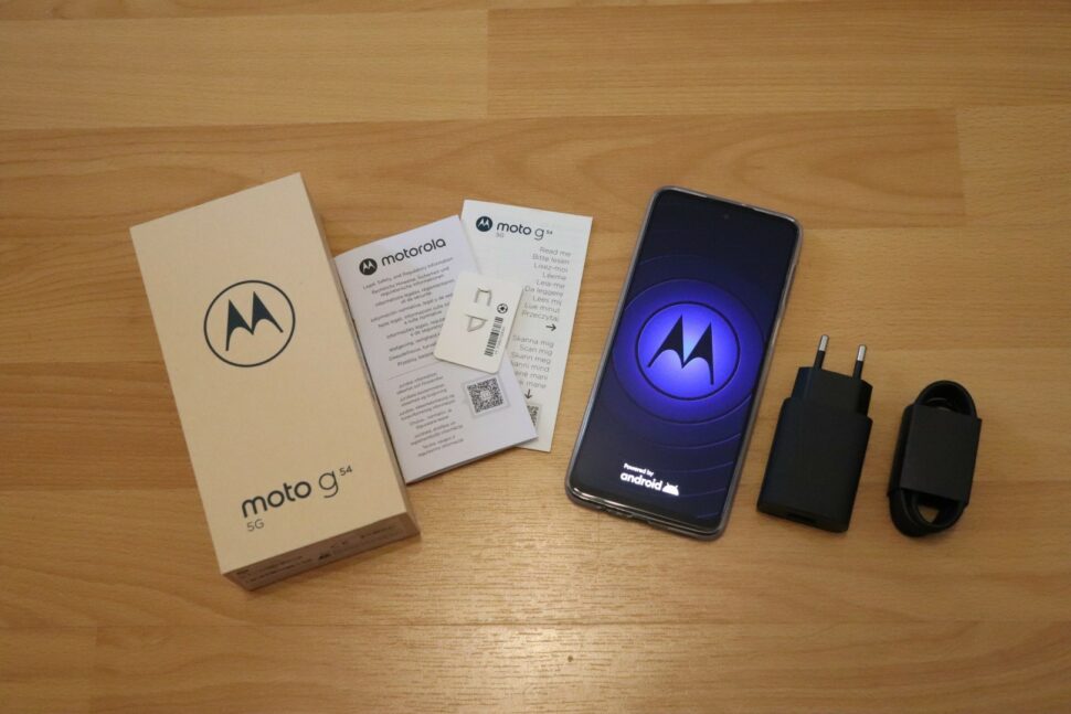 Moto G54 Lieferumfang 2