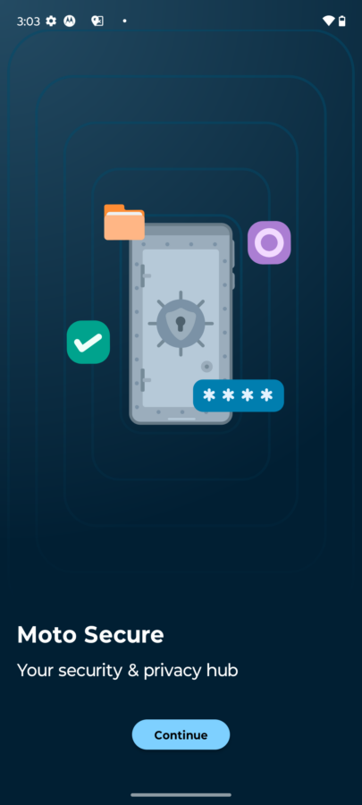 Moto G54 Test Moto Secure