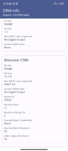 Test Poco C65 Display Widevine