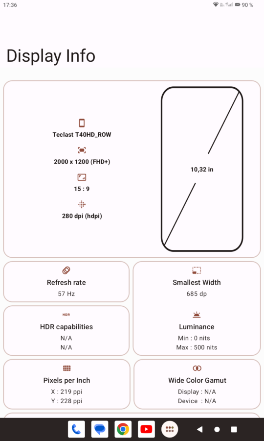 Teclast T40HD Display 2 1