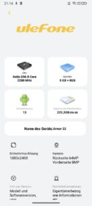 Ulefone armor 22 Screenshots System 4