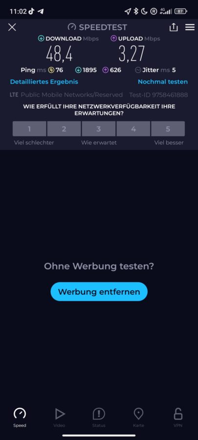 Speedtest Yohomobile China eSIM 3