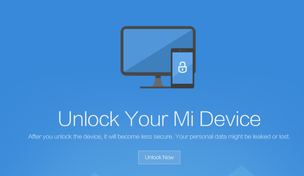 Xiaomi Unlock ab sofort nicht mehr moeglich