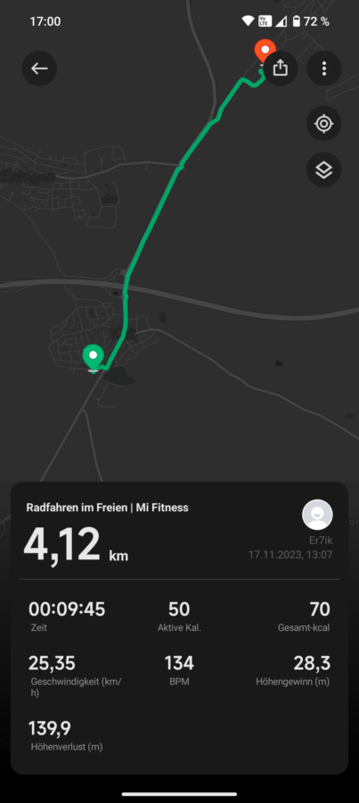 Xiaomi Watch 2 Pro Test Screenshot Training Vergleich 3