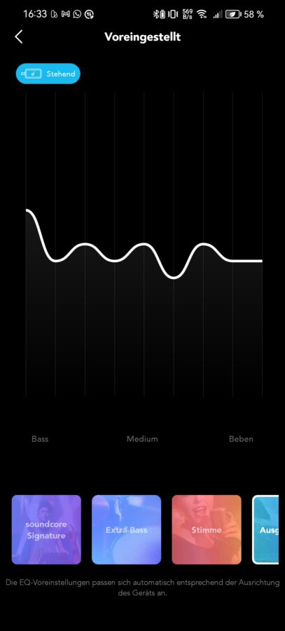 Soundcore Motion 300 App Settings SmartTune 5