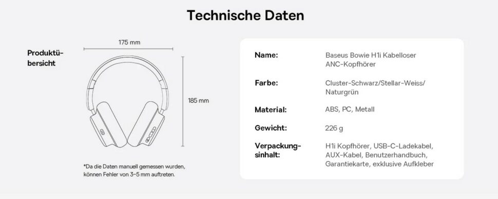 Artikel Bowie H1i