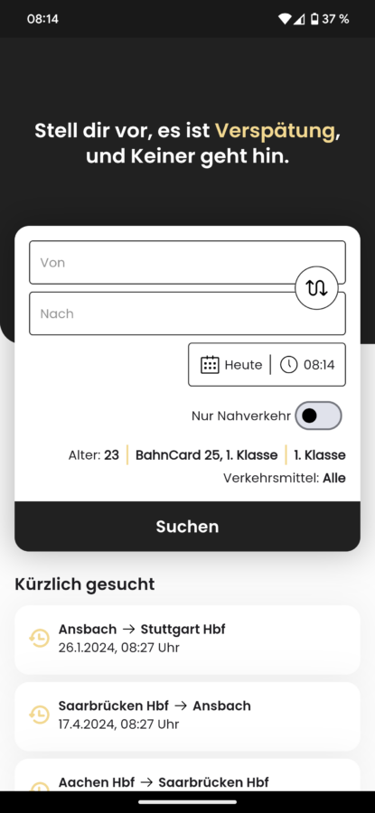 Wahrscheinlich ankommen Screenshot 1