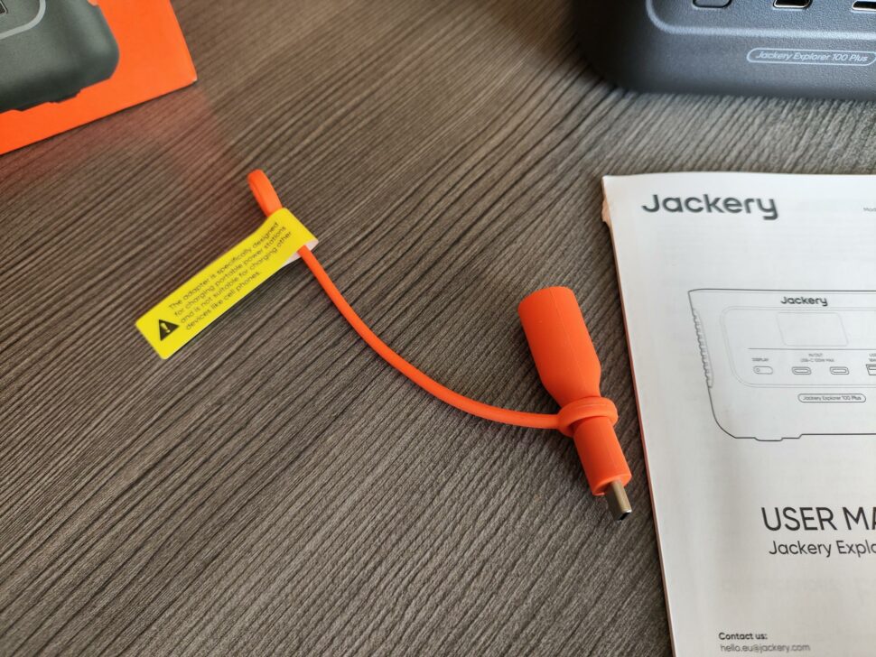 Jacker Explorer 100 Plus Lieferumfang2