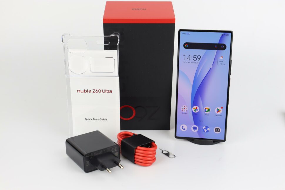 Nubia Z60 Ultra Lieferumfang