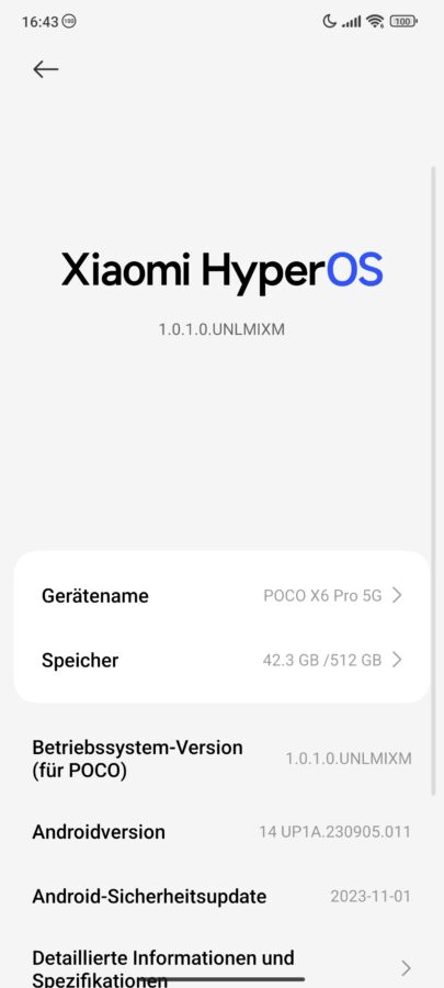 Poco X6 Pro HyperOS Test 5