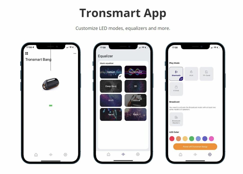 Tronsmart Bang Test App e1704788861157