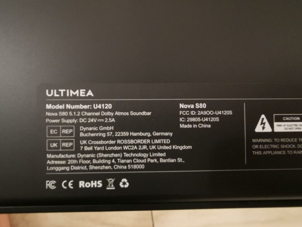 Ultimea Nova S80 35