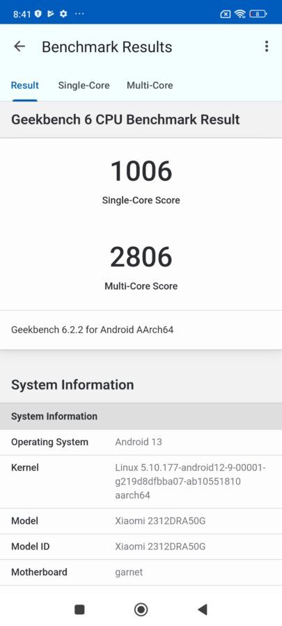 Redmi note 13 Pro 5G Benchmarks 4