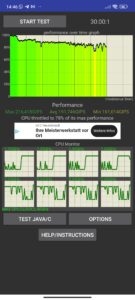 Redmi note 13 Pro 5G Throttle Test