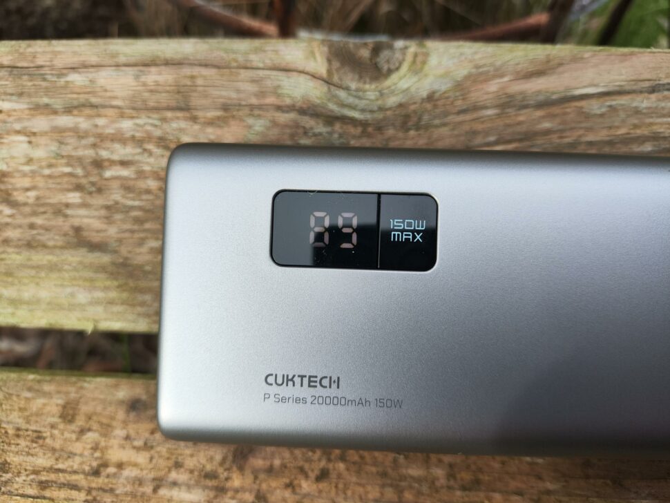 Cuktech 20000mAh Powerbank Bedienung2