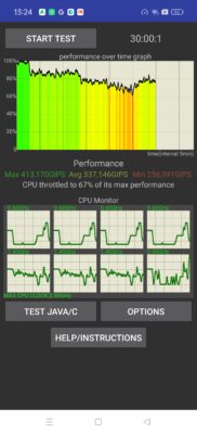 Oppo Find x7 cpu throttling