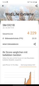 Samsung Galaxy S24 Test Screenshot 3DMark 1