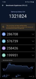 Samsung Galaxy S24 Test Screenshot Antutu v9