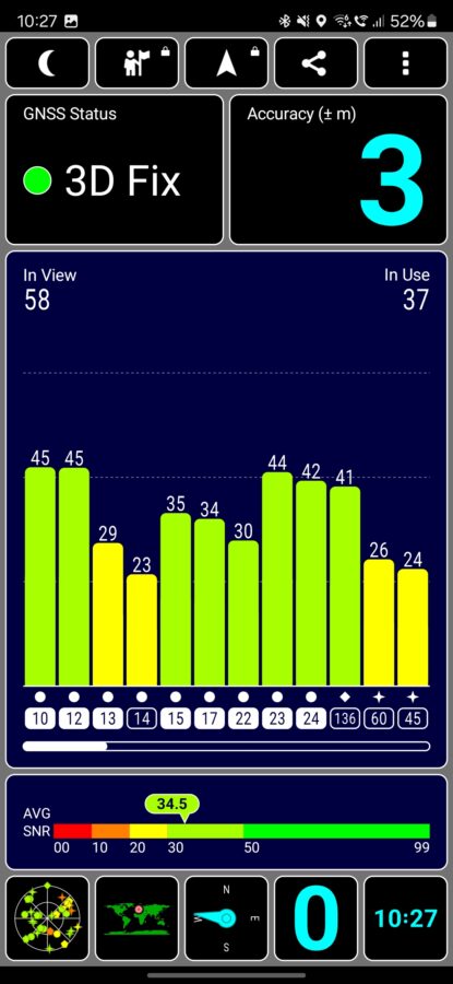 Samsung S24 Ultra Test Screenshot GPS 2