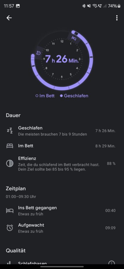 Samsung Galaxy Watch 6 Test Export Google Fit 3