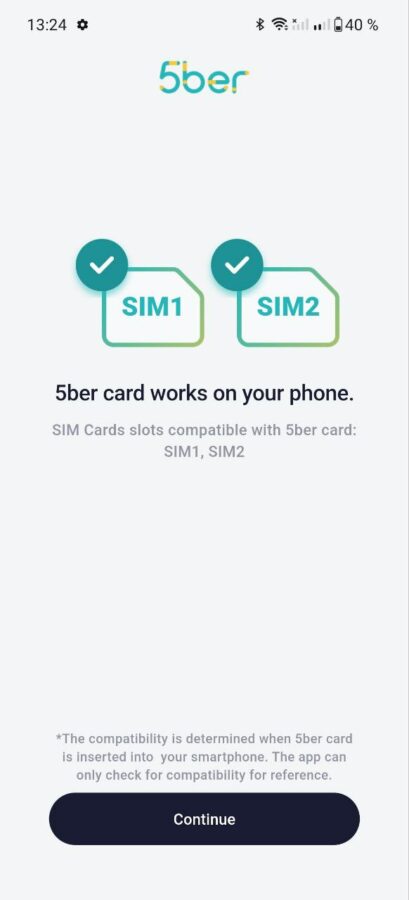 eSIM 5ber einrichten Test App 4