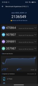 Asus ZenFone 11 Ultra Test AnTuTu Benchmark v10