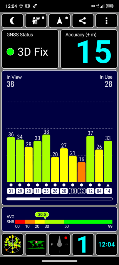 Test Blackview Color8 GPS 4