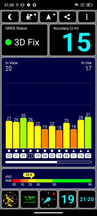 Test Blackview Color8 GPS