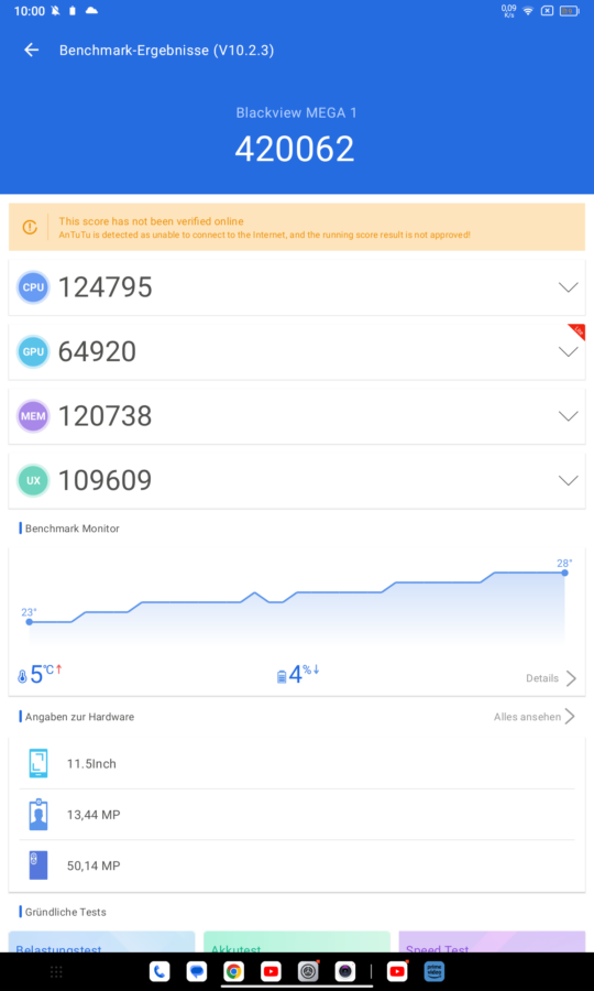 Blackview Mega 1 Antutu 10