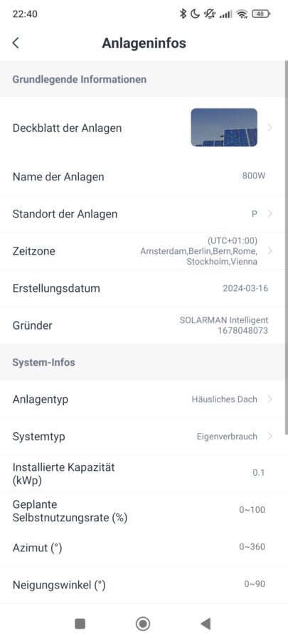 Deye Sun M80G3 Solarman App3